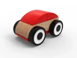 New Design Cartoon Baby Wooden Toy Vehicles for Sale W04A338