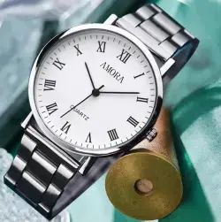 Bisley Women Watches with Shiny Starry Sky Dial Watch Stainless Steel